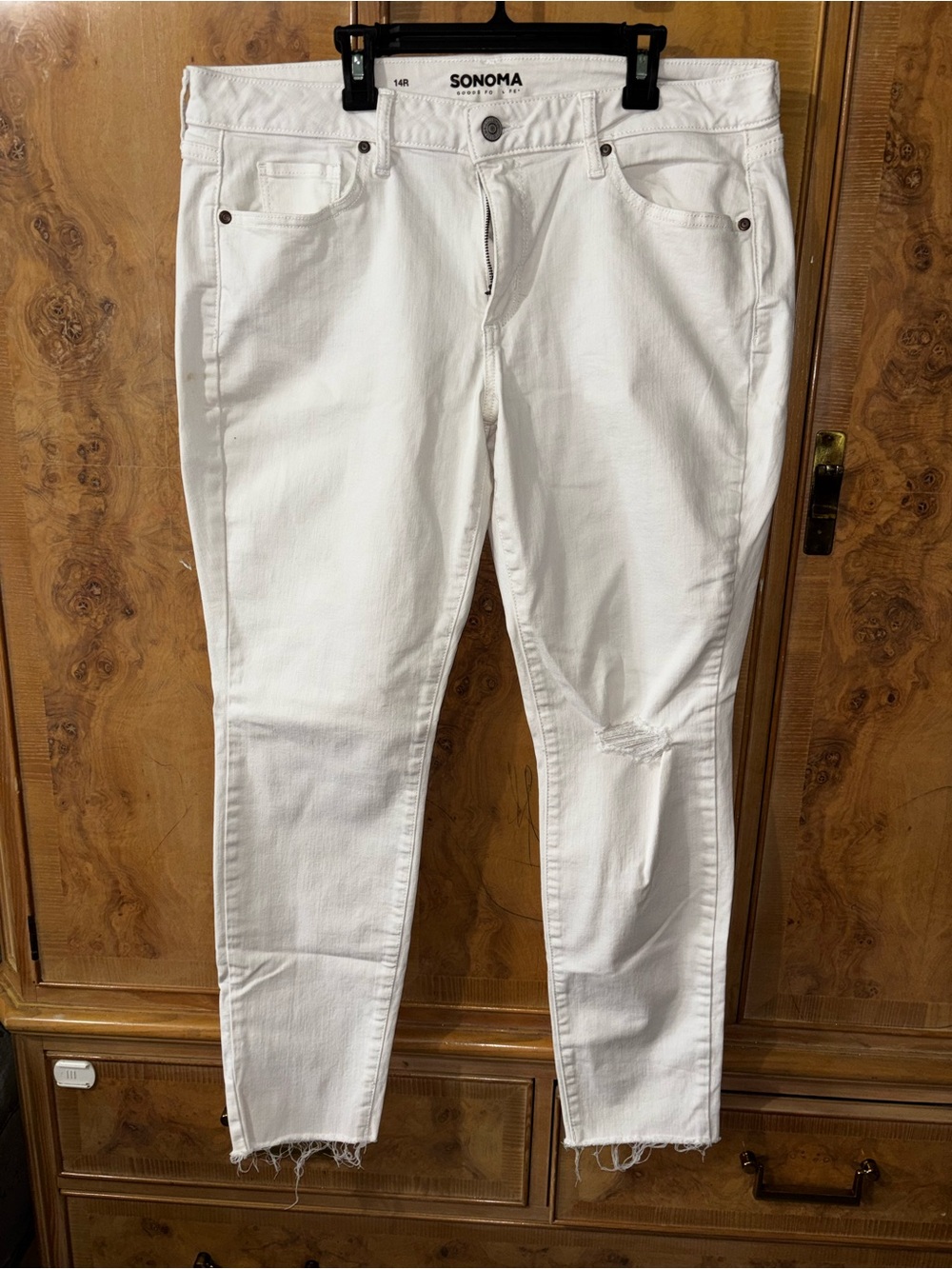 Sonoma White Women's Skinny Jeans size 14R